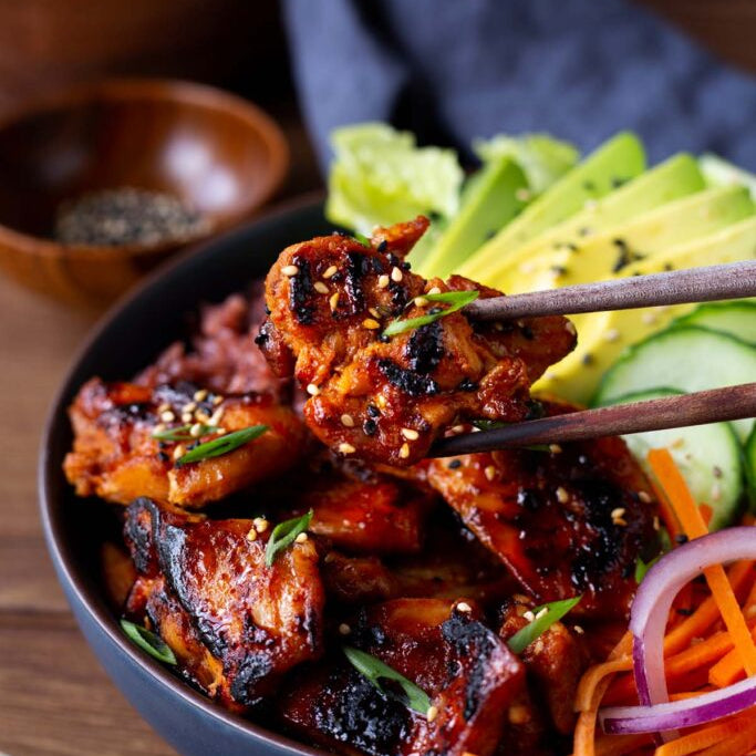 Korean chicken bowl