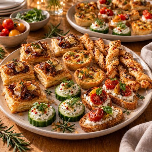 Festive Canapés & Snacks Cooking Demo